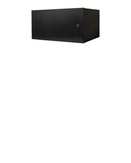 Mini Rack 5u x 350mm Economic Porta Fechada Preto