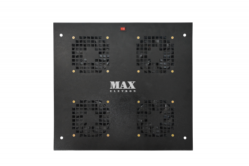 Kit Ventilação 4 Coolers Para Rack Padrão 19